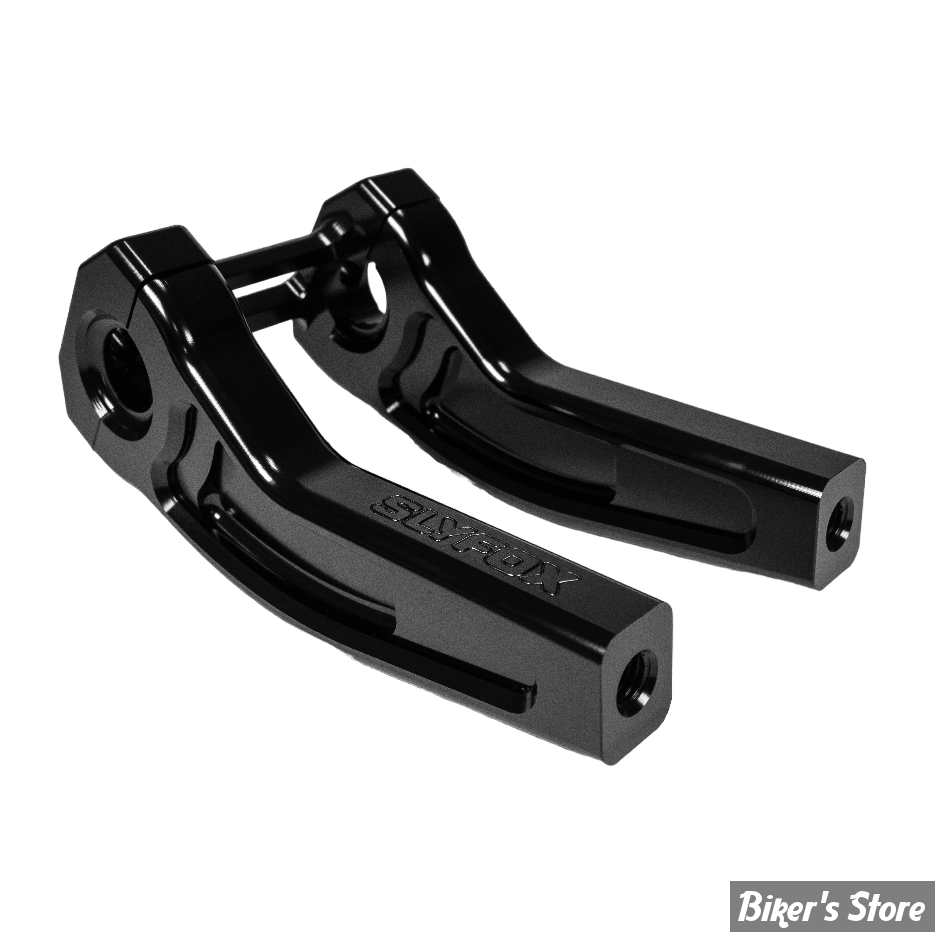 RISERS SLYFOX PERFORMANCE Handlebar Riser Kit PULLBACK HAUTEUR 15 CM / 6" NOIR TM